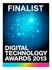 Digital Technology Awards 2013 Finalist